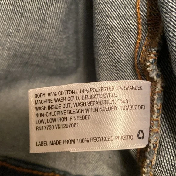 Brand New Goodfellow & Co Dark Wash Denim Jacket…size XXL - Picture 5 of 6